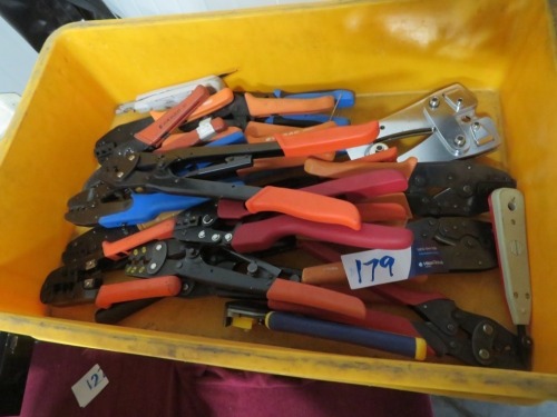 Large quantity of assorted Crimping Tools