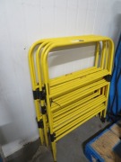 2 x Sets of Yellow Frames, 700 x 940mm H - 2