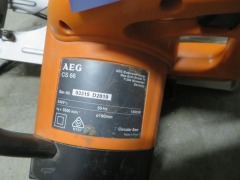 AEG Electric Saw, C566, 190mm Blade, Ozito Electric Saw, 185mm Blade - 3