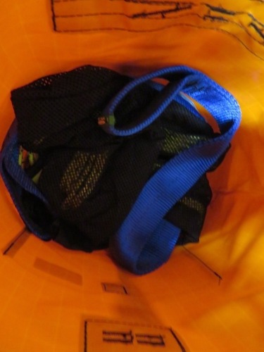 Safety Harness & Rope in Orange bag