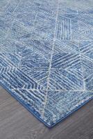 Oasis 457 Navy 300x80cm Runner Rug