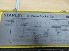 Stanley 43 piece Socket Set 1/2" Metric and Imperial - 2