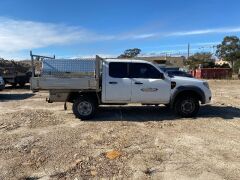 2010 Ford Ranger PK XL 4x4 Dual Cab Utility Tray with toolboxes
