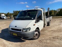 2005 Ford Transit 135 T430 Tray Truck with Crane - 4
