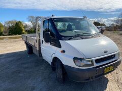 2005 Ford Transit 135 T430 Tray Truck with Crane - 6