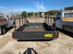 2015 8x5 Tandem Trailer Grey Colour with Mesh Cage - 5