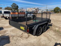 2015 8x5 Tandem Trailer Grey Colour with Mesh Cage - 6
