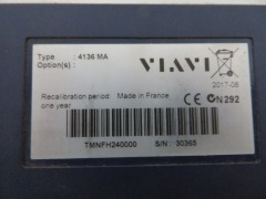 Viavi MTS 2000 Fiber Optic Tester
Type: 4136 MA
TMNFH240000 - 10