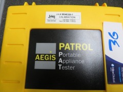 Patrol Portable Applying Tester
Aegis in carry case
CZ 5000 - 2