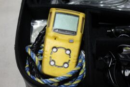 Gas Alert Meter with Accessories in Carry Case, Make: Honeywell, Model: Micro Clip XL, Calibration Due: Unknown - 2