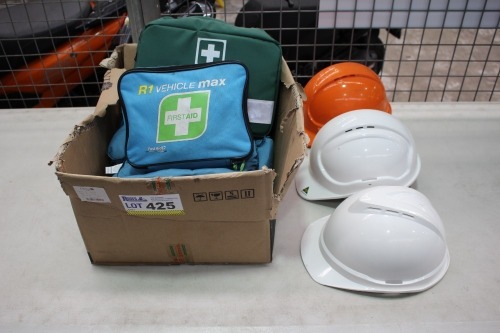 Allowance for Box Containing 2 x Vehicle First Aid Kits and 3 x Hard Hats