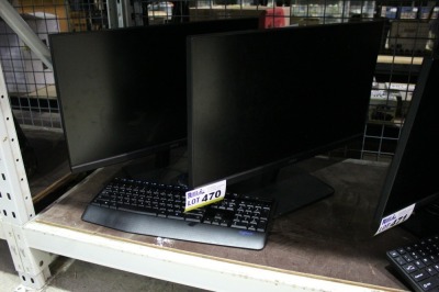 Allowance for IT Equipment; 2 x LCD 24" Monitors, Dom: 2018, Make: Acer, Model: KA251Q, Serial Nos: 82800542985 and 82800561485, with Wireless Keyboard/Mouse (No USB Receiver), Make: Logitech