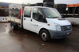 2010 Ford Transit Crew Cab Truck with Aluminium Tray and Towkit - 3