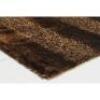 Pablo Chocolate Strip Shaggy Rug 165x115 cm - 2