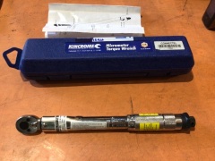 Kincrome micrometer torque wrench 1/4 - 2