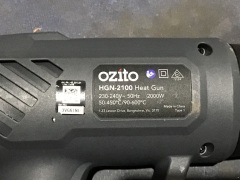 Ozito 2000W Variable Temperature Heat Gun Kit - 3