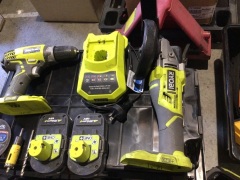 RYOBI Drill and grinder set - 4