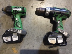 HITACHI DRILL AND IMPACT DRIVER - 2