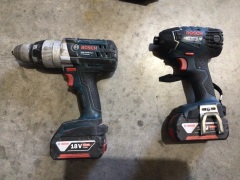 Bosch drills and impact driver - 2