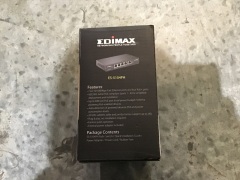 EDIMAX 5-Port Fast Ethernet PoE+ Switch - 4