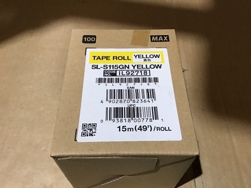MAX BEPOP CPM 100 SL-S115GN Yellow PREMIUM UV