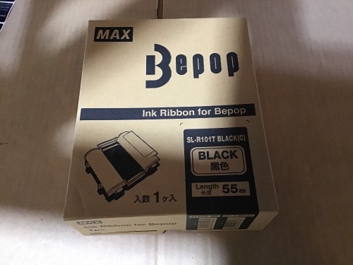 MAX BEPOP CPM 100 SL-R101T black ribbon