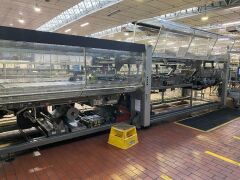 2015 KHS Innopack Kisters SP AH Film Wrapper, with heat tunnel and Videojet 1710 coders