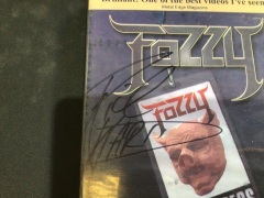 Rare Fozzy DVD unleashed uncensored unknown hand signed by Rich ward (stuck Mojo) - 2