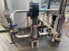 RO Water Storage Tank with Grunfos 1.1kW pump - 4