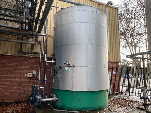 Ammonia Relief Sparge Tank, 30,000L & Centrifugal Pump