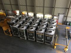 Matcon Bins, approx x 50 including; Stainless Steel Probe Cone, Matcon Probe, Matcon Equipment, Matcon Control Cabinet etc - 2