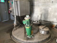 Stainless Steel 12,000 Litre tank with top mount agitator - 2