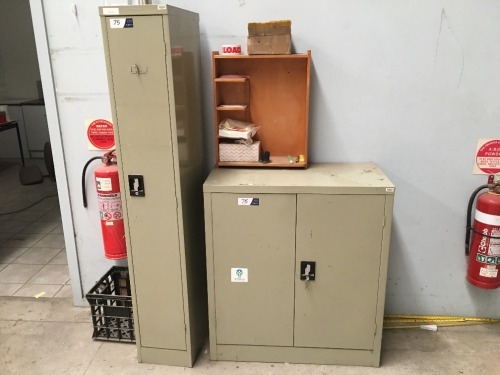 2 Door Cabinet & Locker