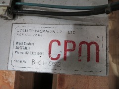 Pneumatic Manual Capping Machine
Make: CPM
Serial No: B-CI-052 - 4