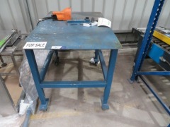 Mild Steel Fabricated Table with Pneumatic Bottle Clamp & Foot Pedal
760 x 1200 x 900mm H