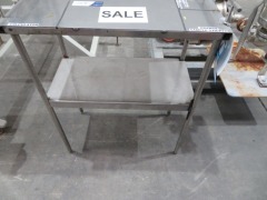 Stainless Steel Workbench with Shelf
690 x 400 x 900mm H - 2