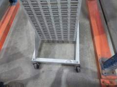 Part Bin Storage Rack, Double sided on mobile base
530 x 630 x 1550mm H - 2