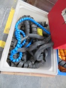 Spiral Hose Protector
assorted lengths & sizes in 3 plastic tubs - 2