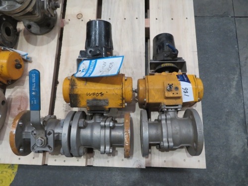 2 x Stainless Steel Actuator Valves
Make: EL-O-Matic
2" 150 CF8M