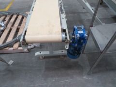 Bag Sealer with Conveyor on Steel Frame
Conveyor Belt 250mm W x 2000mm L - 4