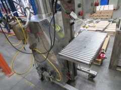 Masterfil Filling Station with Conveyor
Stainless Steel construction on Mobile Base
Pneumatic Operation - 2