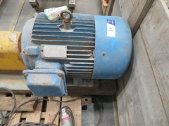 Motor & Pump on Steel Base
Pump Ingersoll Dresser, Model: 2.100-65 CPX315
100mm Inlet, 65mm Outlet - 2