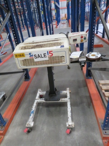 Heat Seal Unit on Mobile Stand
Make: Saxon 5
Serial No: 62610