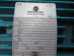 Brook Compton 3 Phase Electric Motor
11Kw
Type: WDA160MI - 2