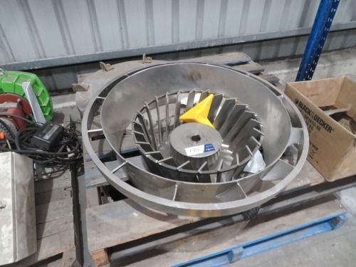 Stainless Steel Blade & Disc Assembly's
various sizes up to 800mm Dia x 200mm W