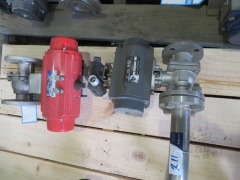 3 x assorted Actuator Valves, various makes & models