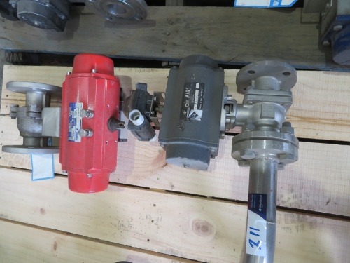 3 x assorted Actuator Valves, various makes & models