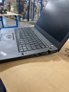 ThinkPad Lenovo T460 - No Hard drive- Damaged Ports- Cracked Screen- Charger - 3