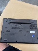 ThinkPad Lenovo T460 - No Hard drive- Damaged Ports- Cracked Screen- Charger - 4