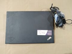 ThinkPad Lenovo T460 | No HardDrive | SN: PC-0BCM2A | +Charger | Minor Scratches and scuff marks - 2